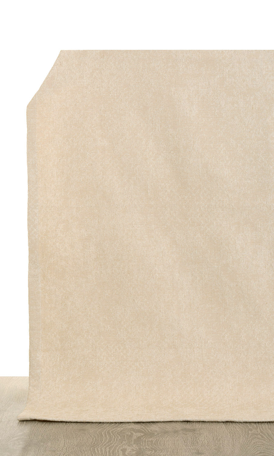 Textured Pinch Pleat, Rod Pocket, Eyelet Curtains (Beige)
