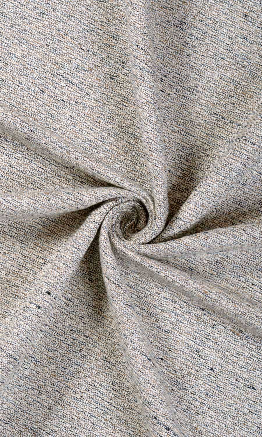 Textured  Window Curtains for Living, Bedroom, Kitchen, Bathroom (Beige/ Brown)