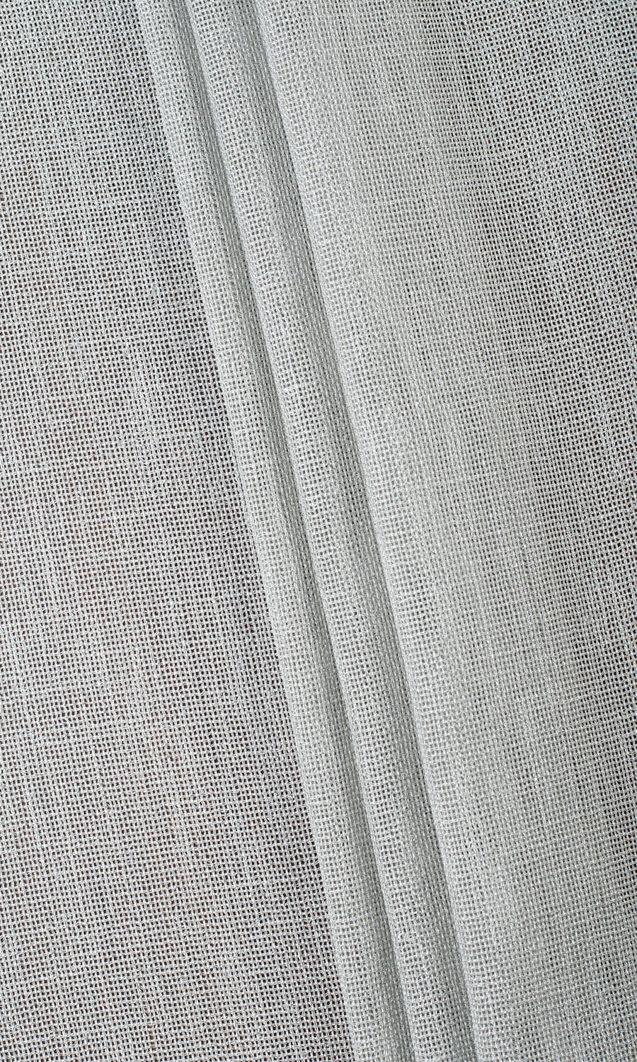Textured Sheer Pinch Pleat, Rod Pocket, Eyelet Curtains (Pewter Gray)