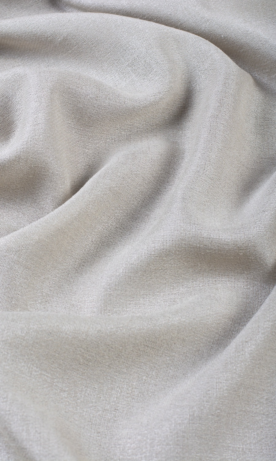 Plain Semi-Sheer Pinch Pleat, Rod Pocket, Eyelet Curtains (Silver Gray)