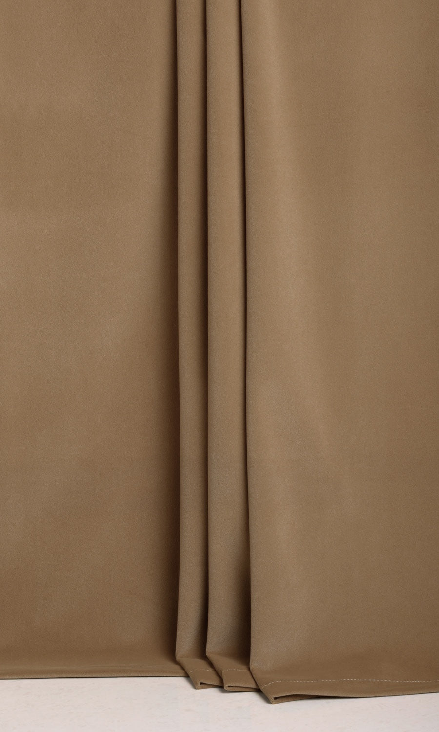Velvet Custom Curtains (Burnt Orange/ Brown)