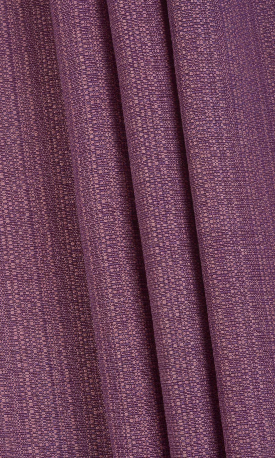 Cotton Custom Roman Shades (Purple)