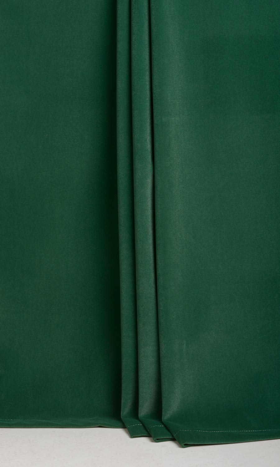 Velvet Drapes (Emerald Green) Extra Long Short Wide