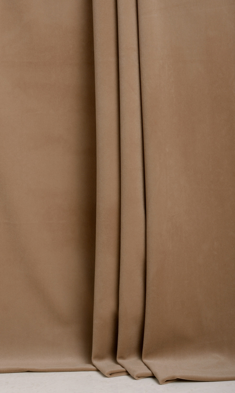 Velvet Curtains / Drapes / Window Drapery Panels (Brown)