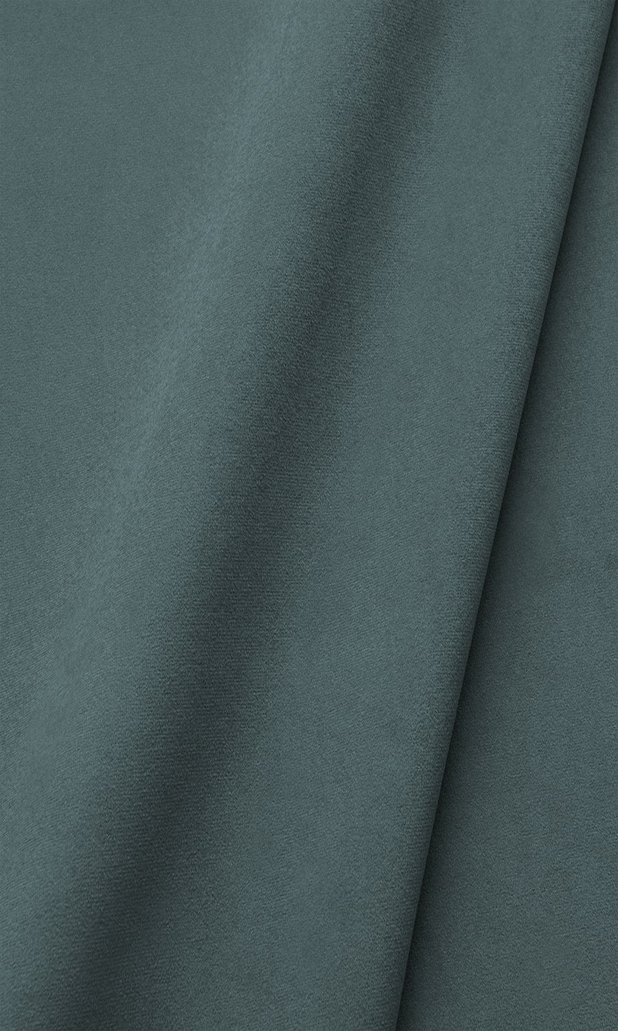 Velvet Window Curtains for Living, Bedroom, Kitchen, Bathroom (Steel Blue)