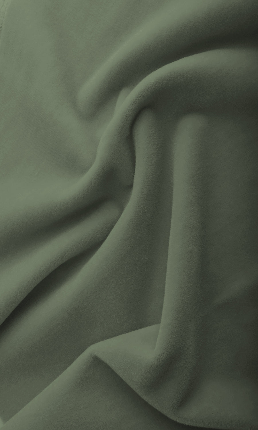 Velvet Pinch Pleat, Rod Pocket, Eyelet Curtains (Green)