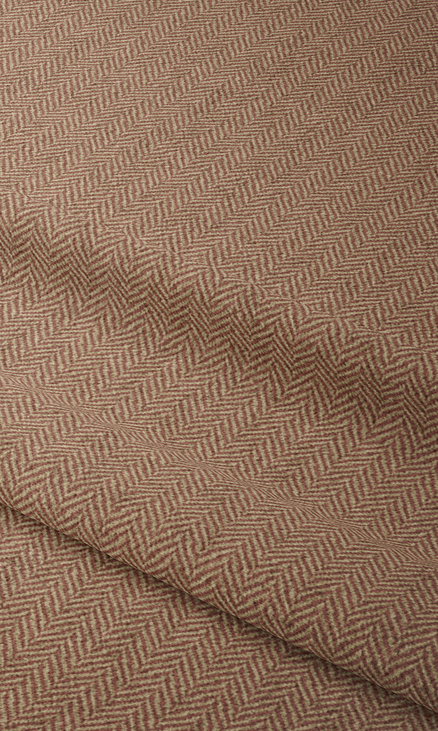 Herringbone Textured Pinch Pleat, Rod Pocket, Eyelet Curtains (Orange)