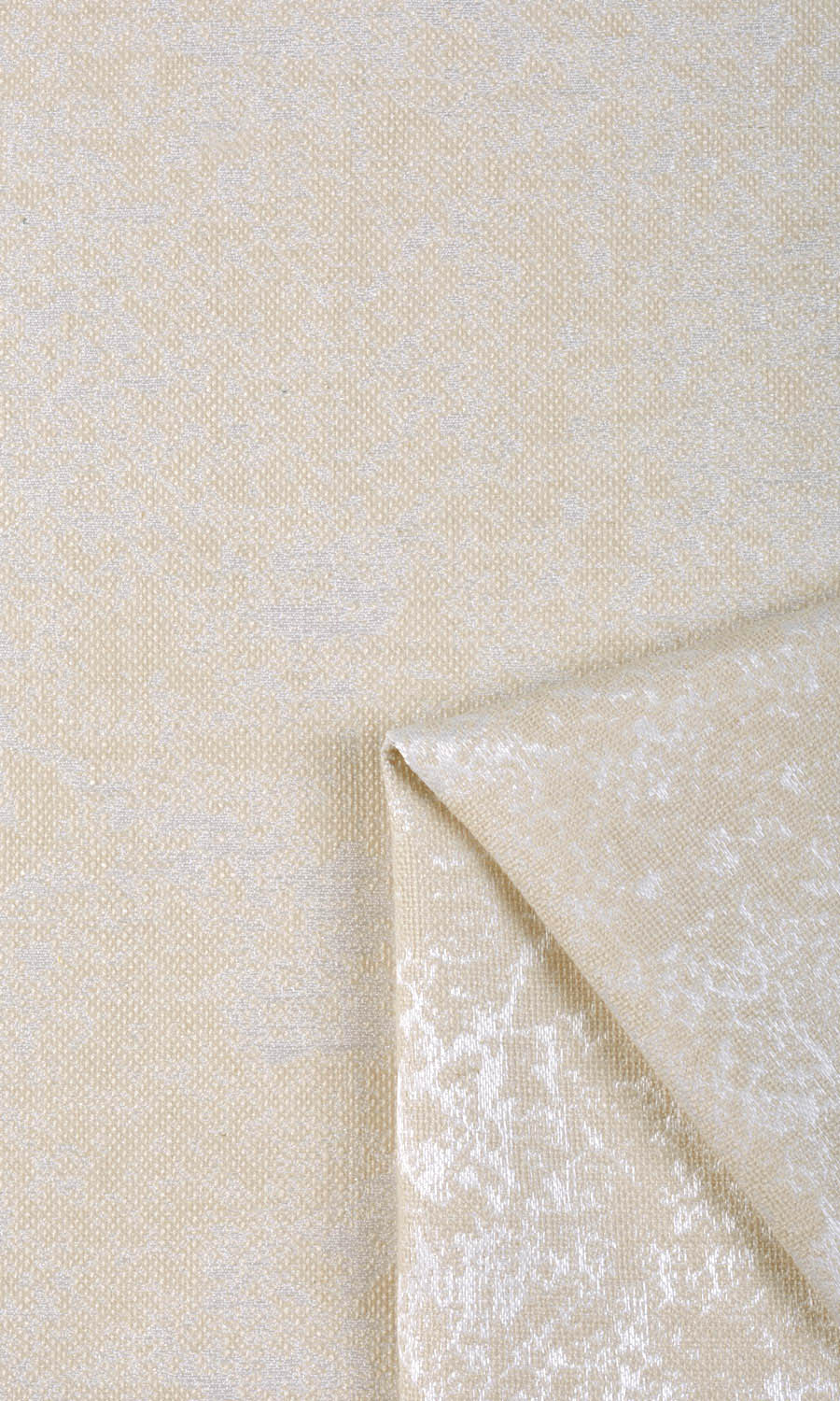Abstract Patterned Any Size Style Curtains (White/ Ivory/ Beige)