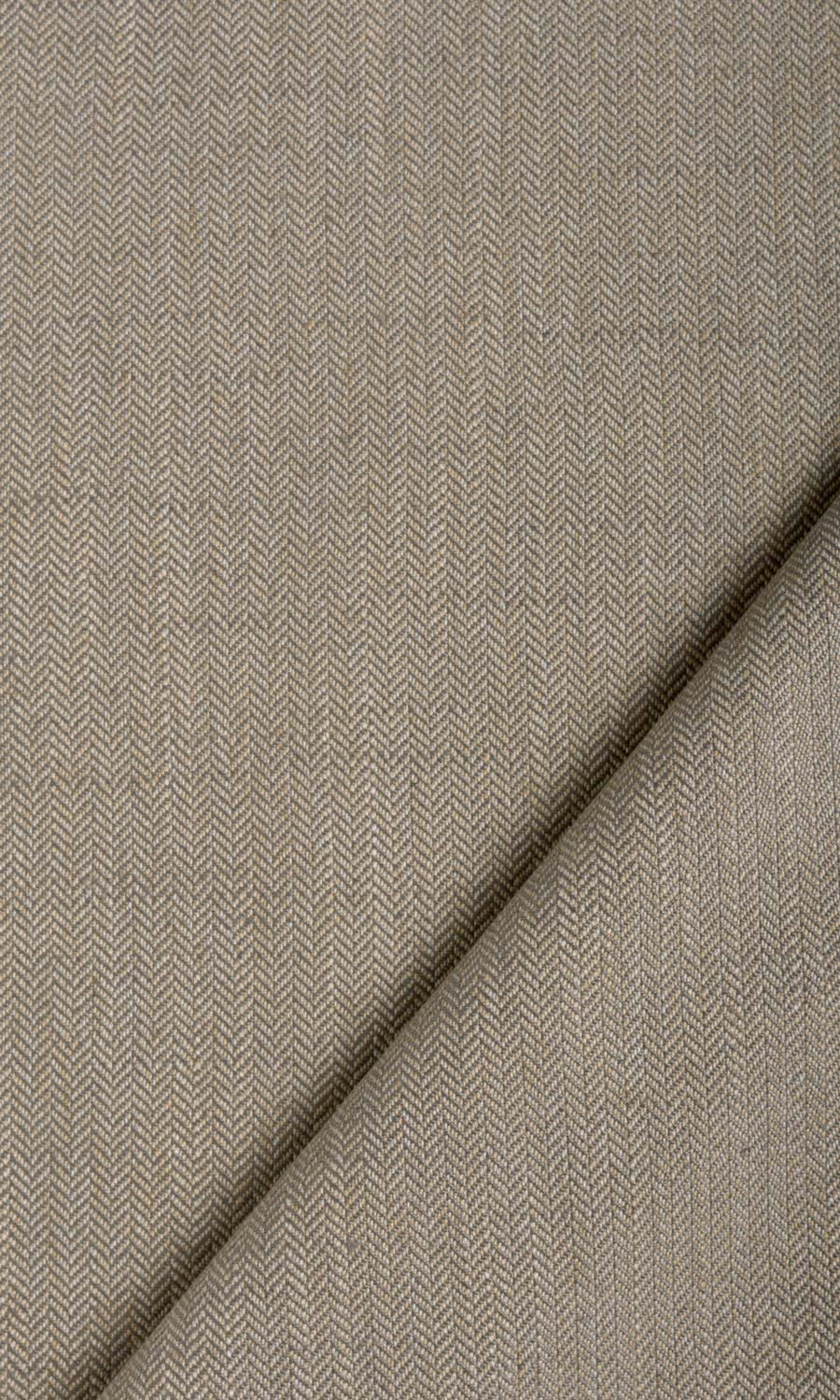 Herringbone Textured Pinch Pleat, Rod Pocket, Eyelet Curtains (Mocha Brown)