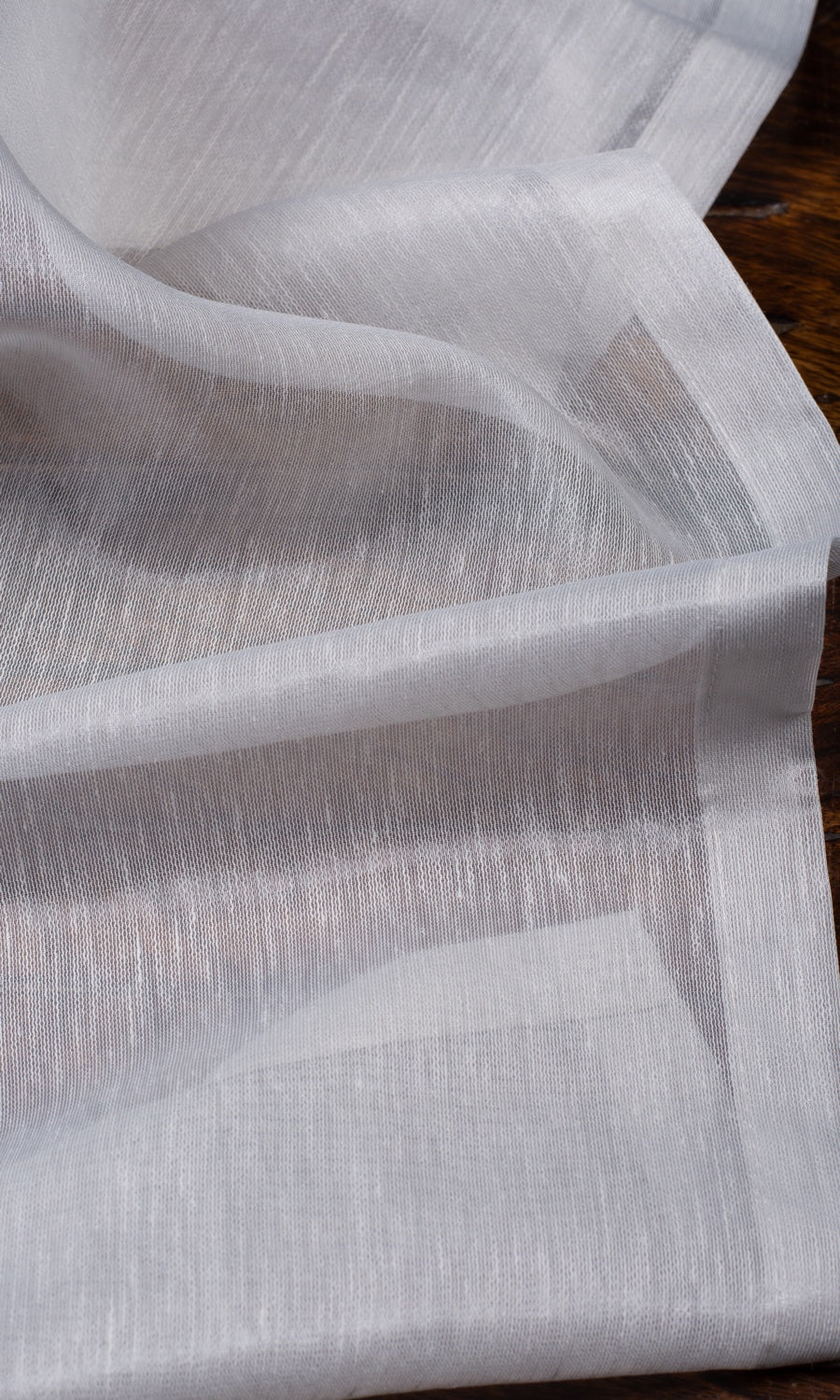 Plain Sheer Custom Curtains (Light Grey)