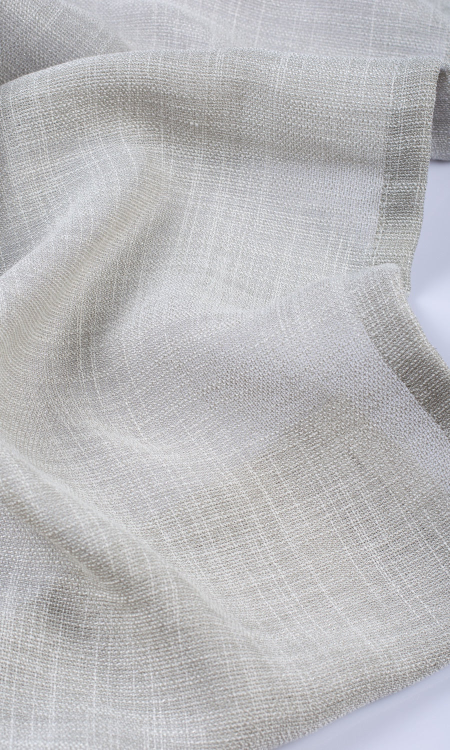 Textured Sheer Any Size Style Curtains (Smoke Gray)
