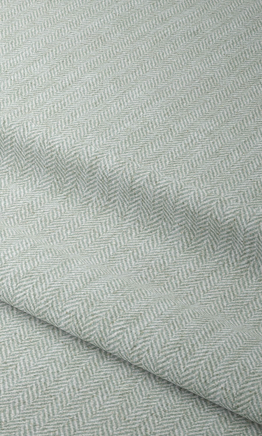 Herringbone Textured Pinch Pleat, Rod Pocket, Eyelet Curtains (Pastel Blue)