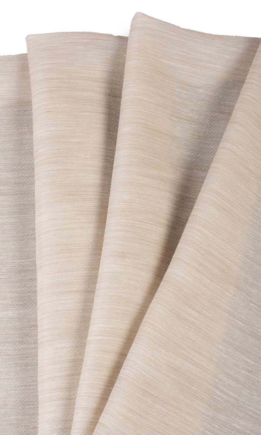 Textured Sheer Window Curtains (Ivory Beige) Extra Long Short Wide