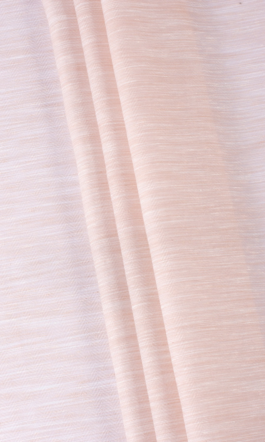 Textured Sheer Curtains / Drapes / Window Drapery Panels (Peach/ Pink)