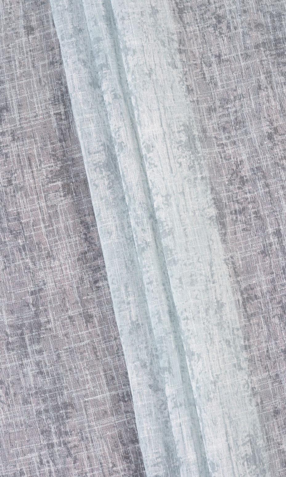 Textured Sheer Curtains / Drapes / Window Drapery Panels (Blue)