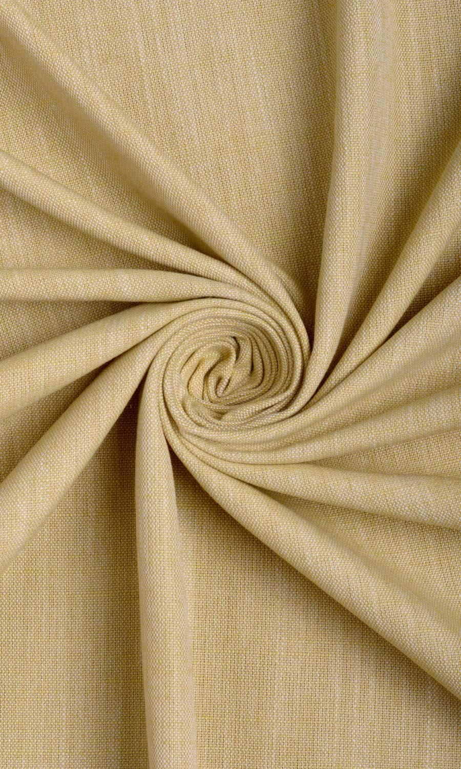 Plain Linen Texture Drapes (Ochre Yellow)
