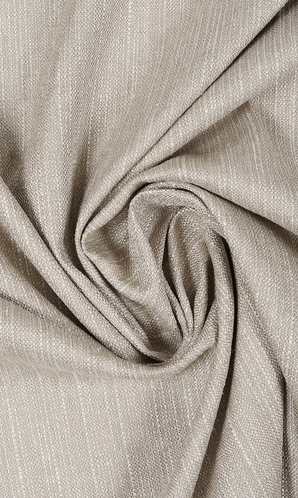 Textured Window Curtains (Pale Beige)