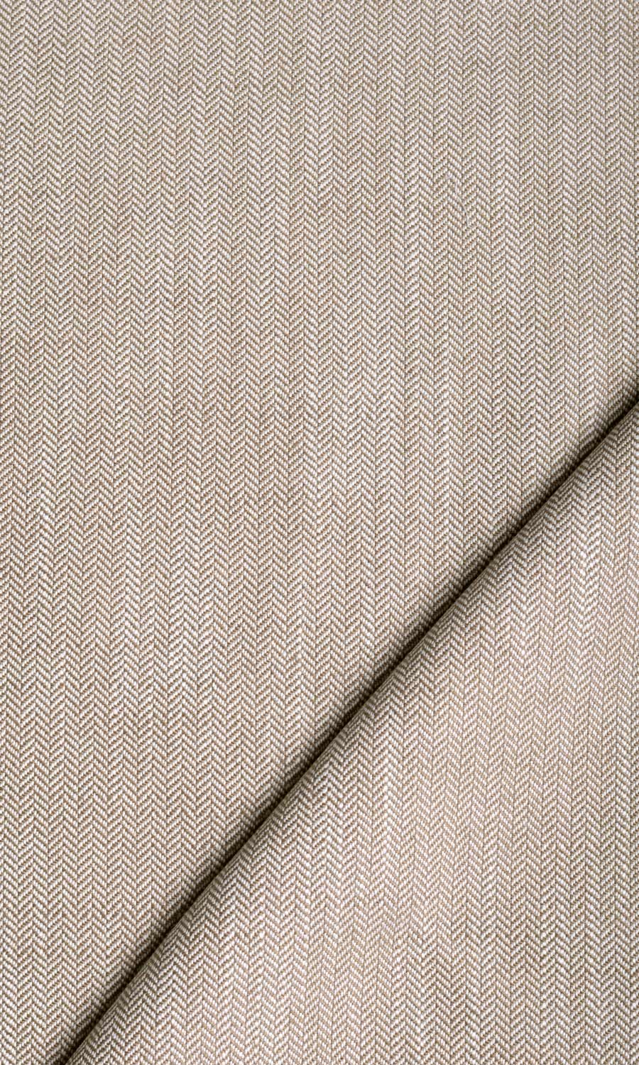 Herringbone Textured Pinch Pleat, Rod Pocket, Eyelet Curtains (Cedar Brown)