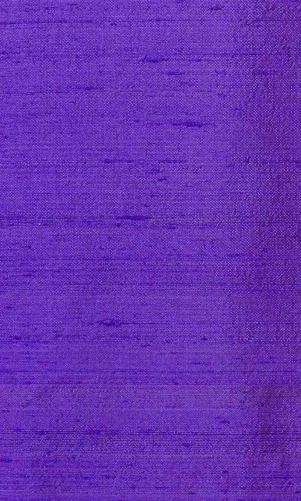 Pure Silk Pinch Pleat, Rod Pocket, Eyelet Curtains (Purple)
