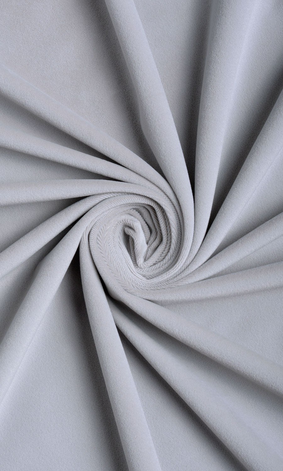 Velvet Curtain Panels (Steel Grey/ Blue)