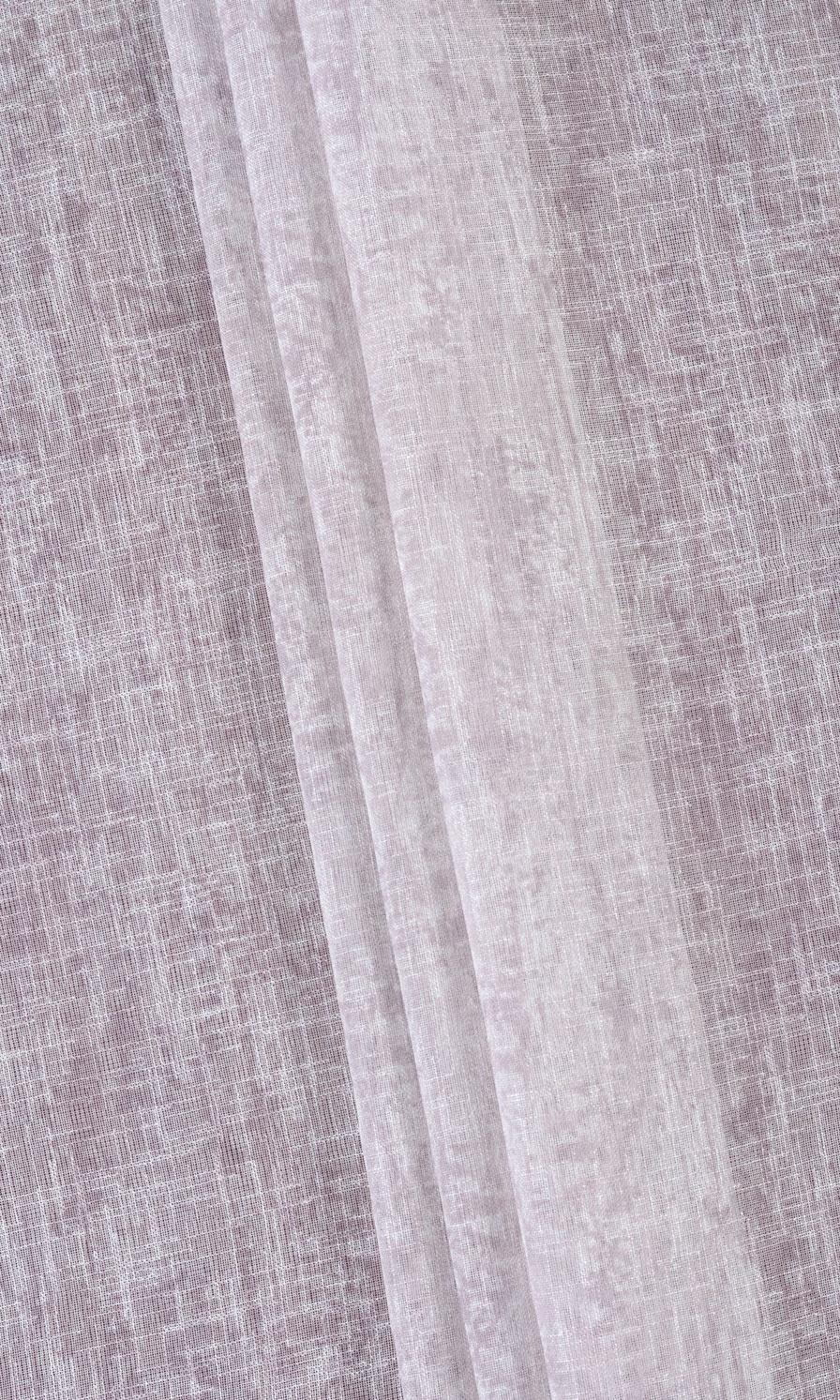 Textured Sheer Window Curtains (Pale Pink) Extra Long Short Wide