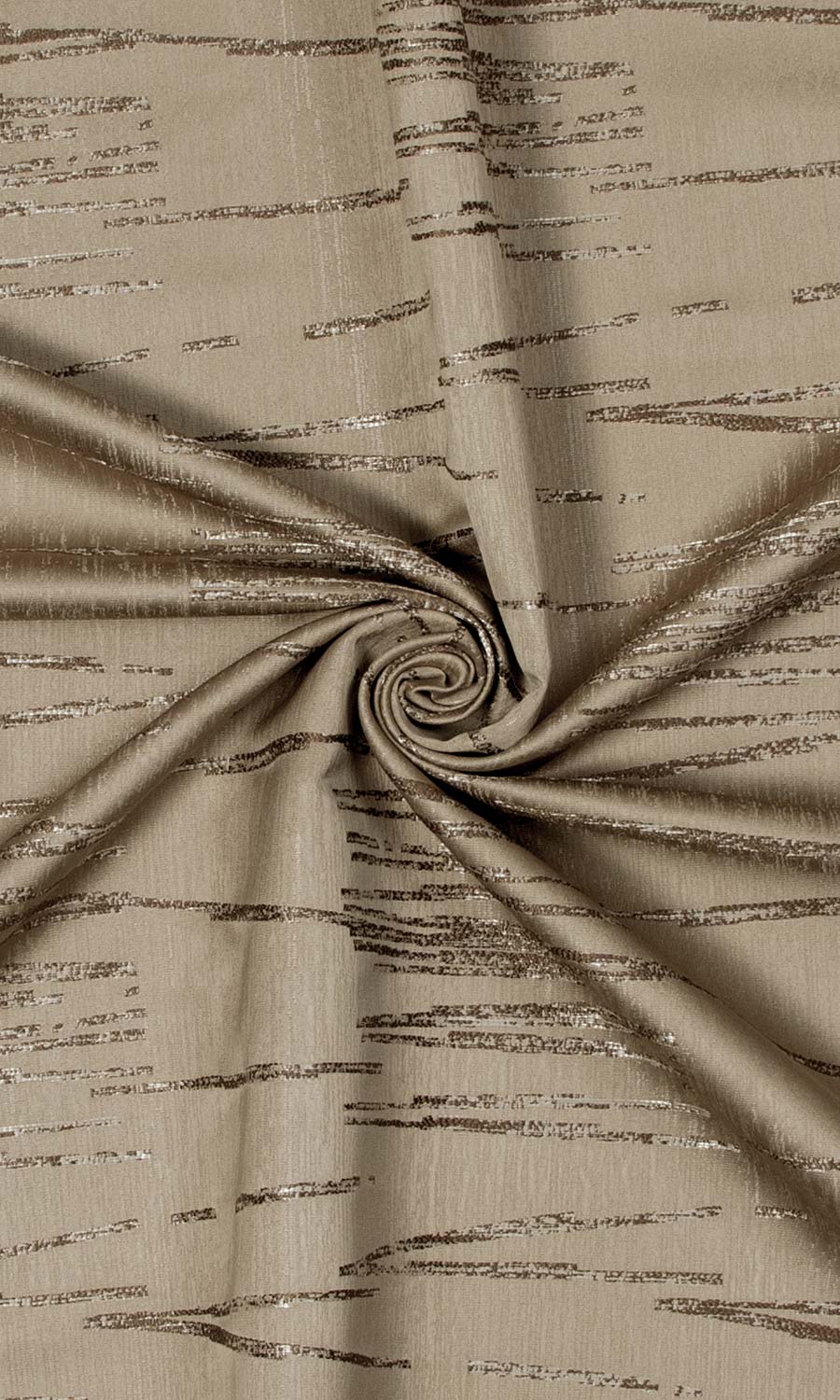 Abstract Patterned Curtain Panels (Mocha Coffee)
