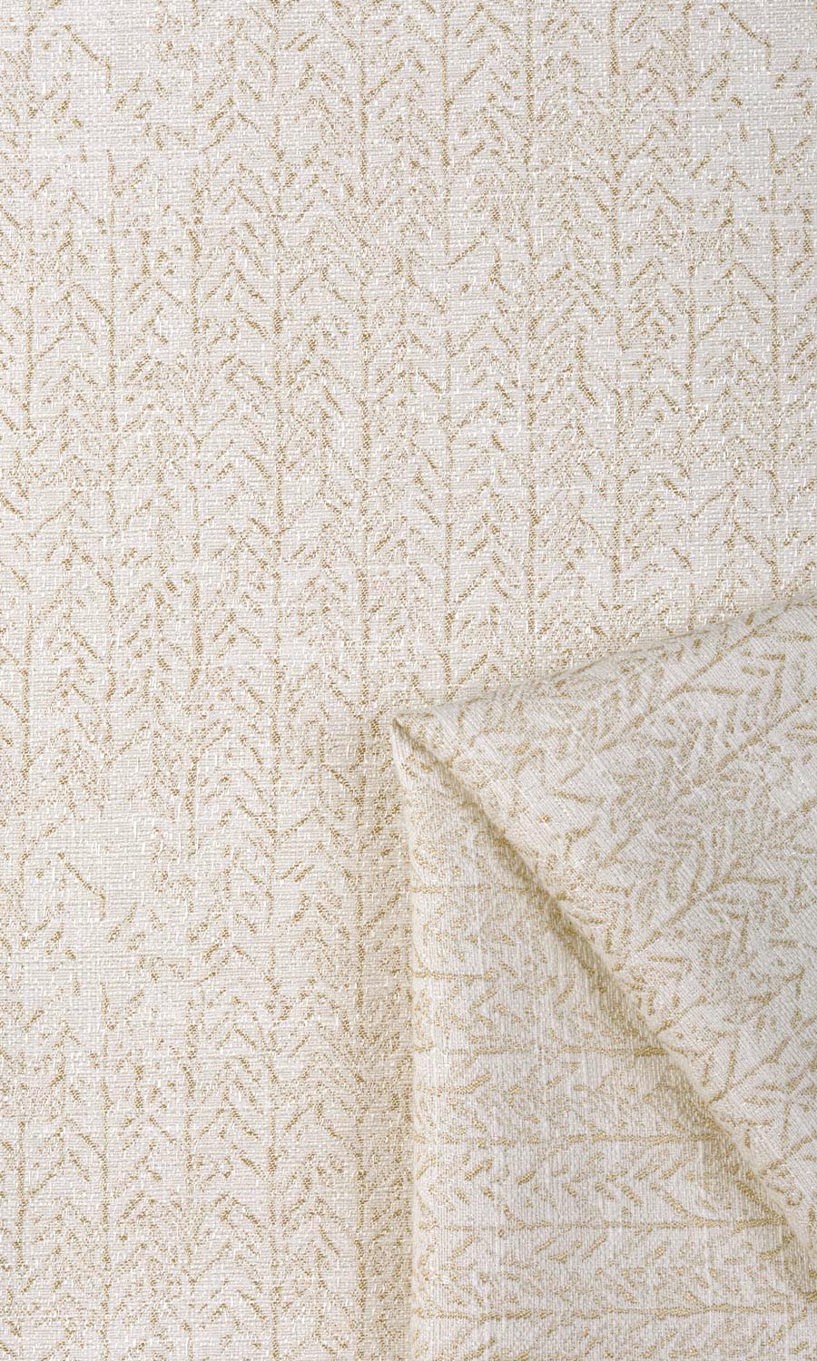 Herringbone Print Roman Blinds & Window Shades (Off White/ Pale Beige)
