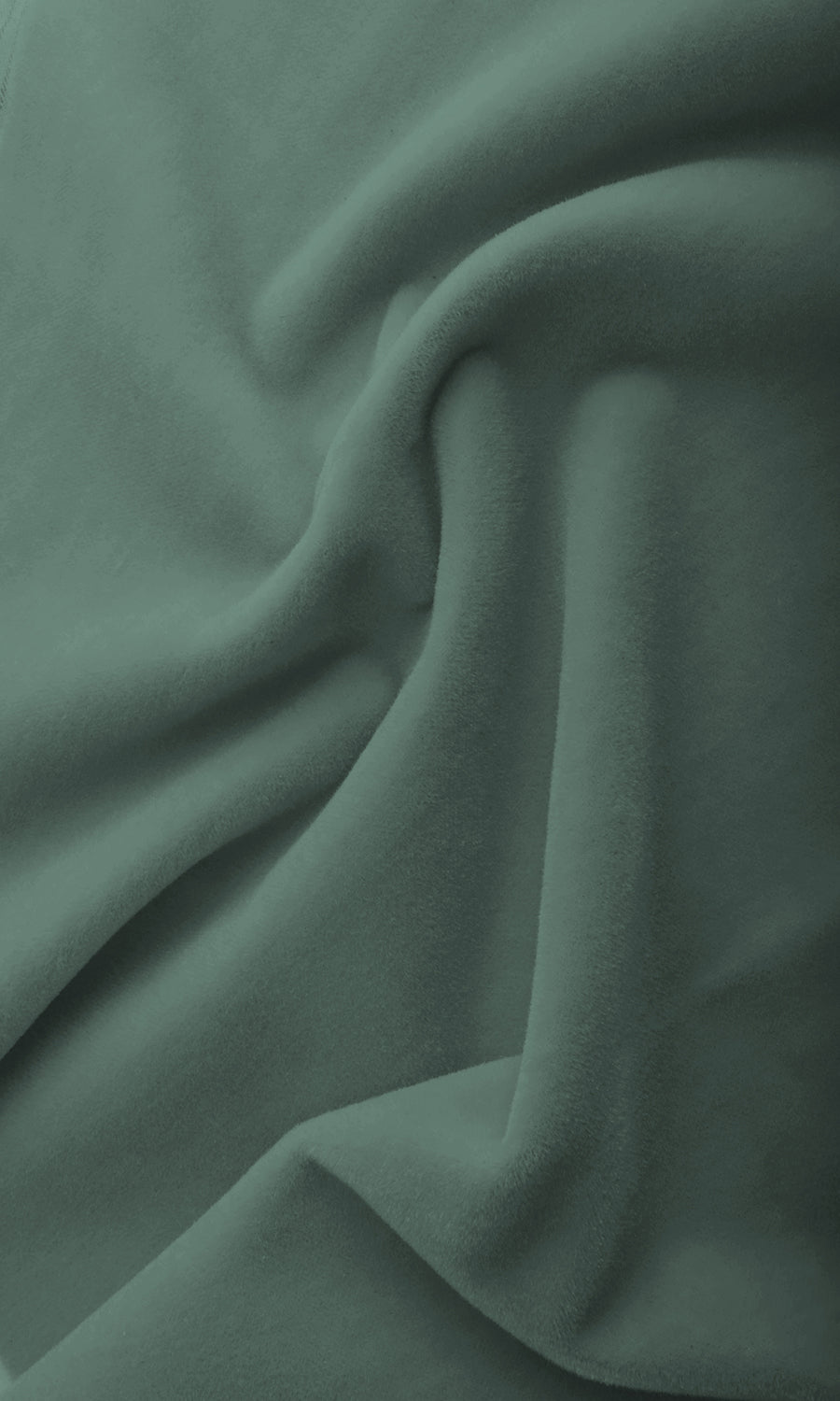 Velvet Pinch Pleat, Rod Pocket, Eyelet Curtains (Turkish Blue/ Green)