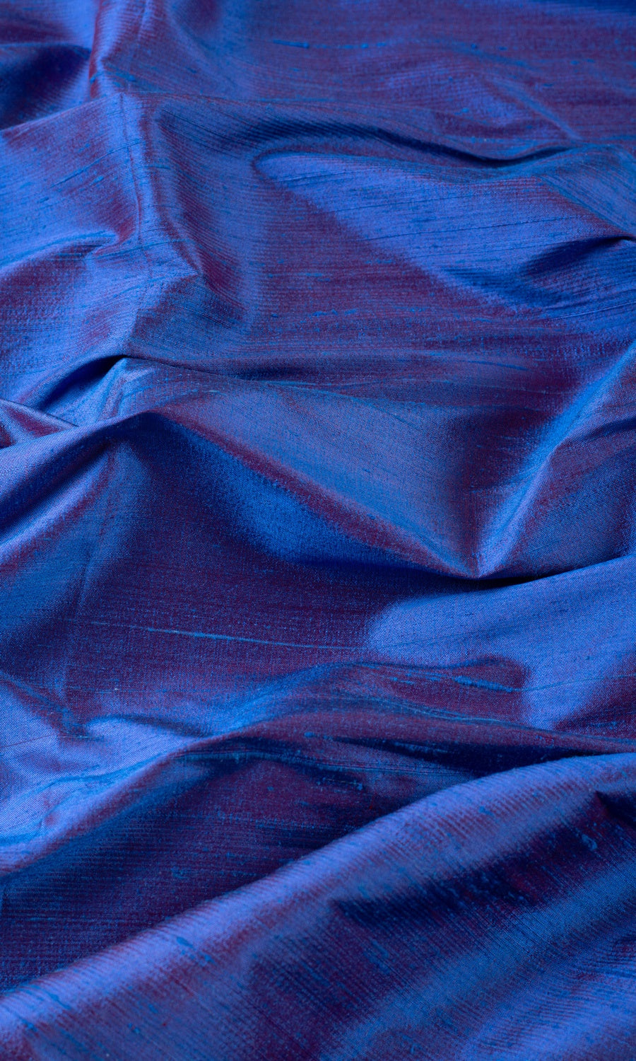 Pure Silk Roman Blinds & Window Shades (Blue)