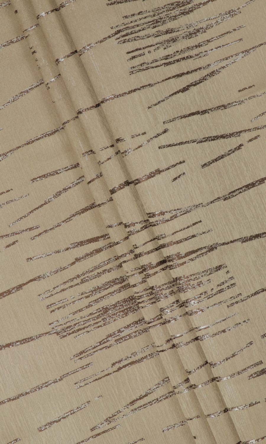 Abstract Patterned Curtain Panels for Living, Bedroom, Kitchen, Bathroom (Mocha Coffee)