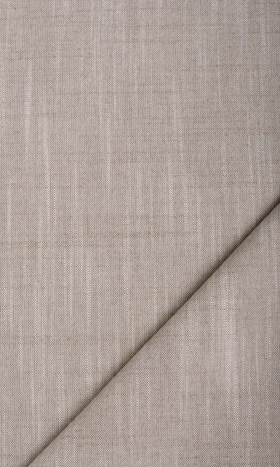 Plain Linen Texture Pinch Pleat, Rod Pocket, Eyelet Curtains (Cedar Brown)