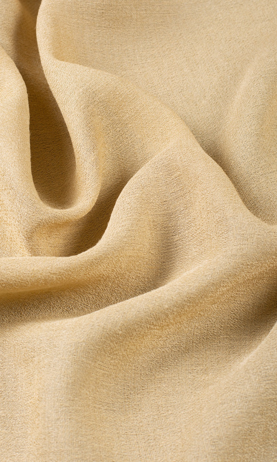 Sheer Curtain Panels (Macaroon Beige/ Warm Yellow) Extra Long Short Wide