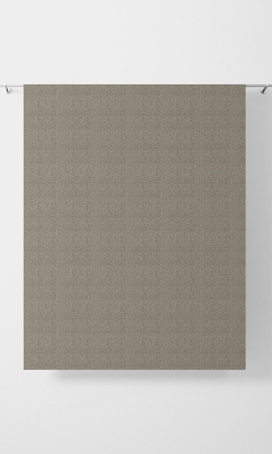 Herringbone Textured Drapes (Beige) Extra Long Short Wide