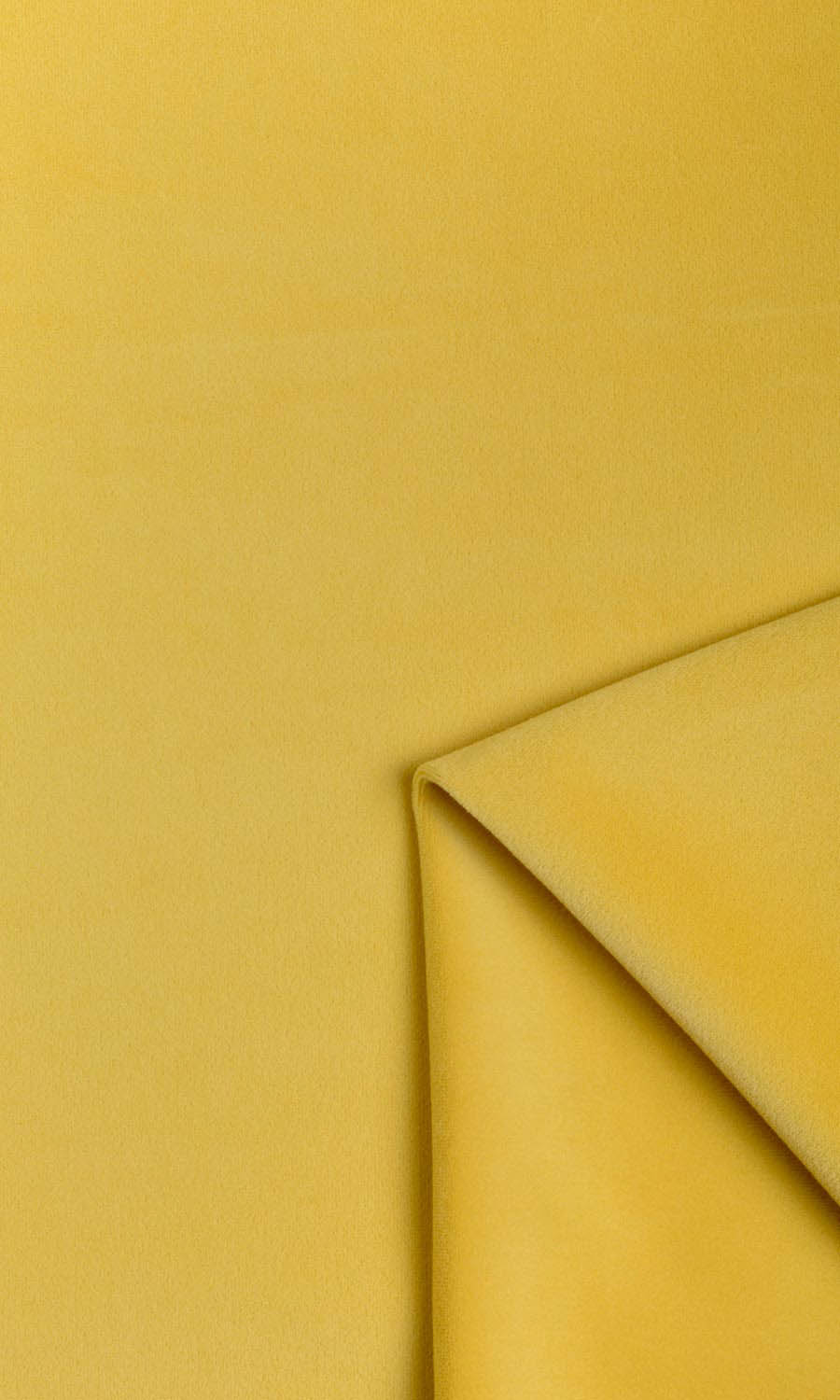 Velvet Drapery for Living, Bedroom, Kitchen, Bathroom (Yellow)