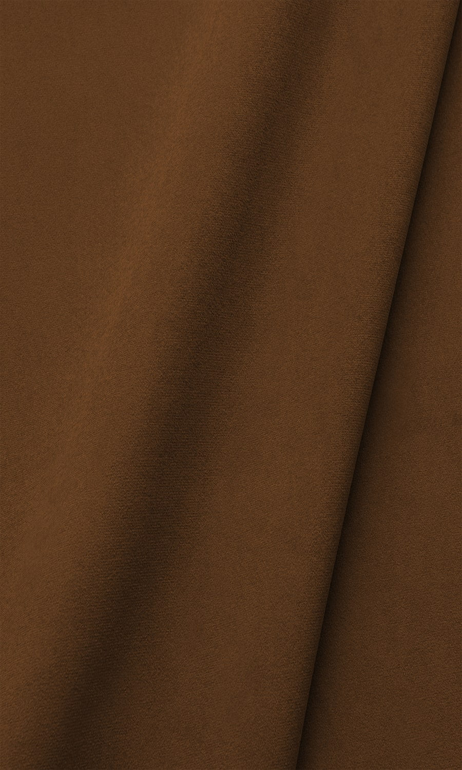 Velvet Drapery for Living, Bedroom, Kitchen, Bathroom (Orange-Brown)