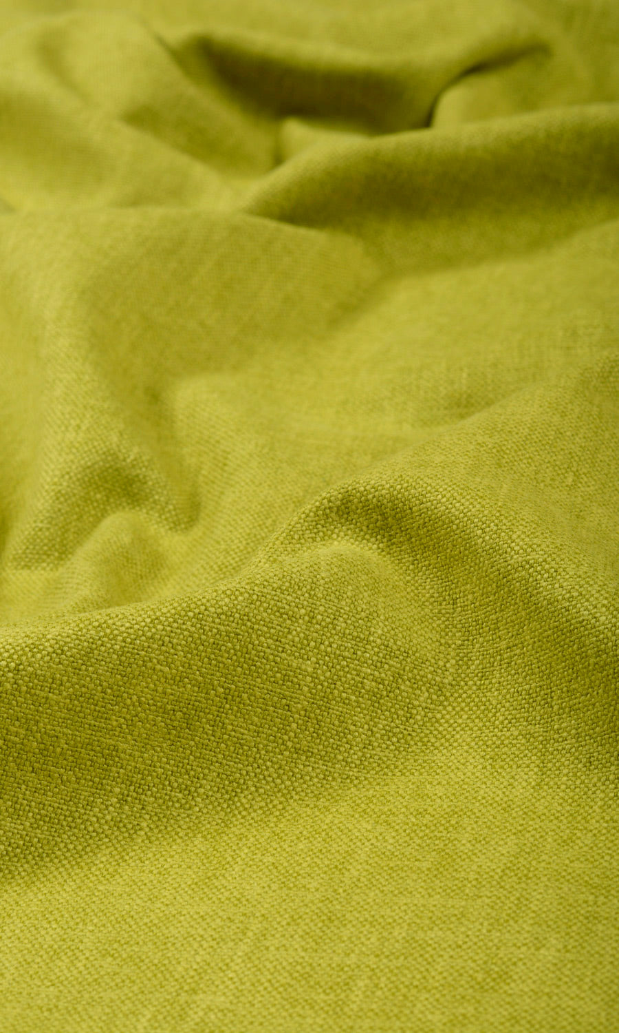 Linen Blend Pinch Pleat, Rod Pocket, Eyelet Curtains (Green)