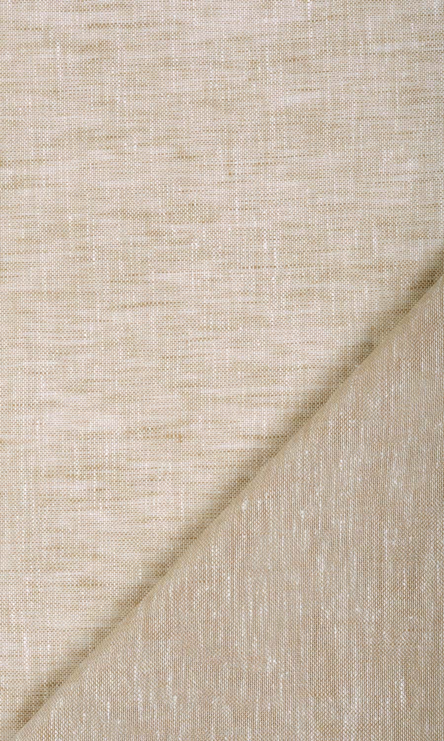 Sheer Linen Any Size Style Curtains (Beige)