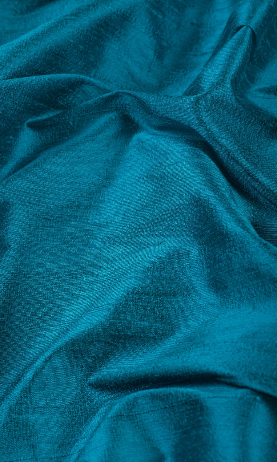 Dupioni Silk Any Size Style Curtains (Teal Blue)