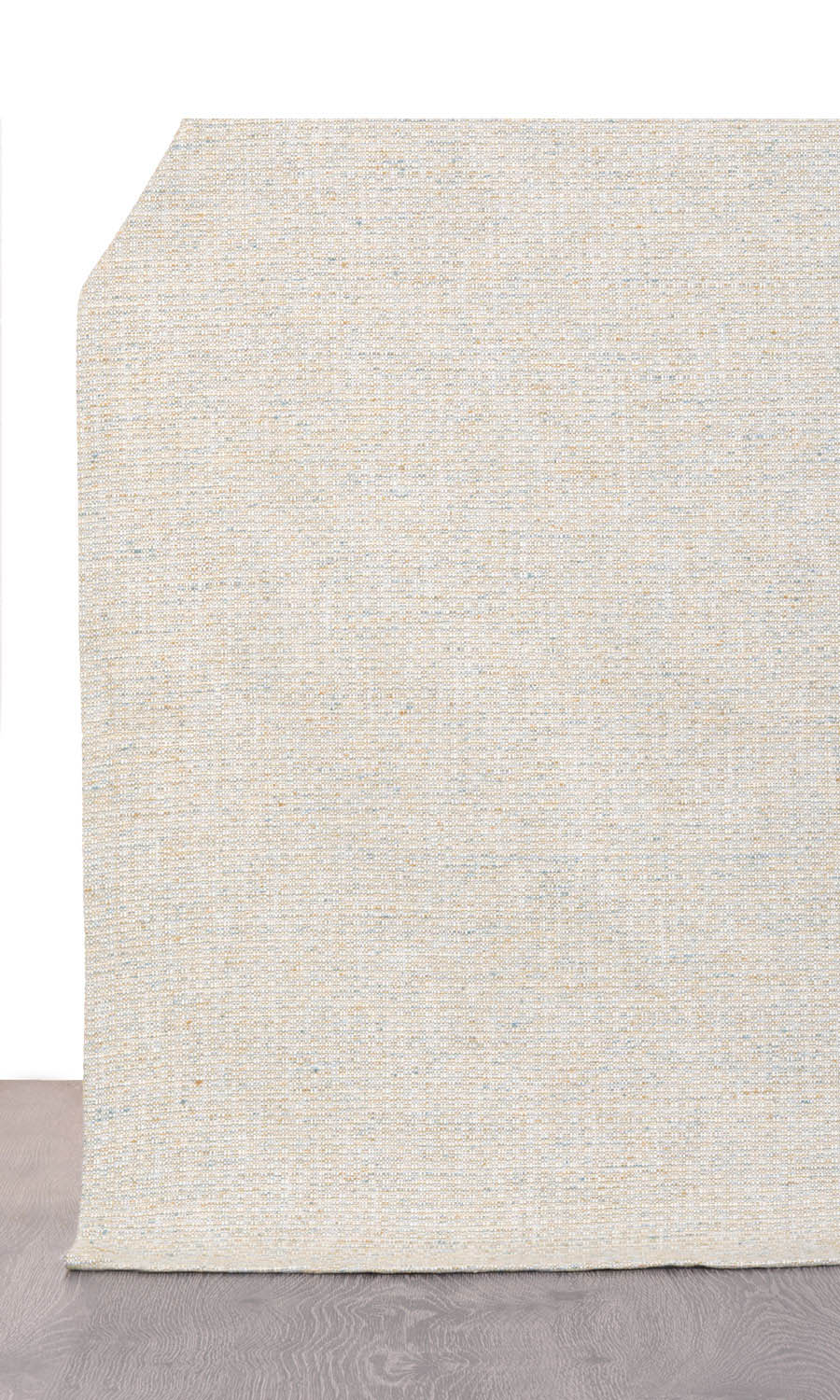 Textured  Custom Curtains (Oatmeal Beige/ Ash Gray)