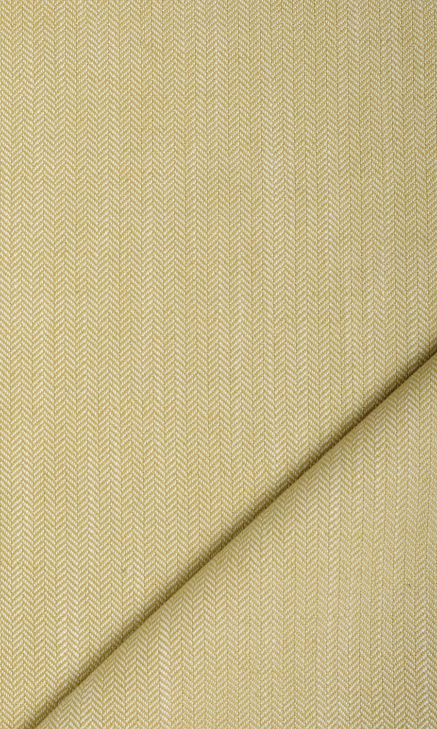 Herringbone Textured Curtains / Drapes / Window Drapery Panels (Yellow)