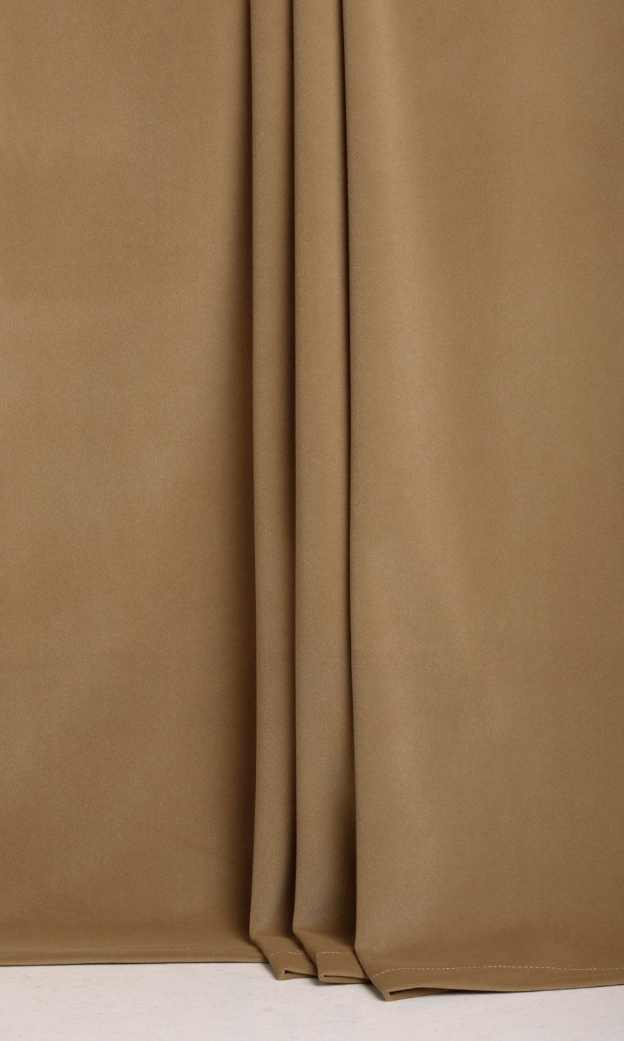 Velvet Custom Curtains (Burnt Orange/ Brown)