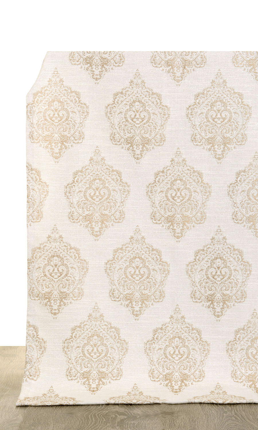 Damask Shades (Off White/ Pale Beige) for Living, Bedroom, Kitchen, Bathroom