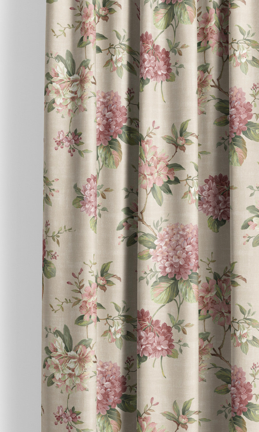 Floral Velvet Roman Shades (Blush Pink/ Rouge/ Pale Green) for Living, Bedroom, Kitchen, Bathroom