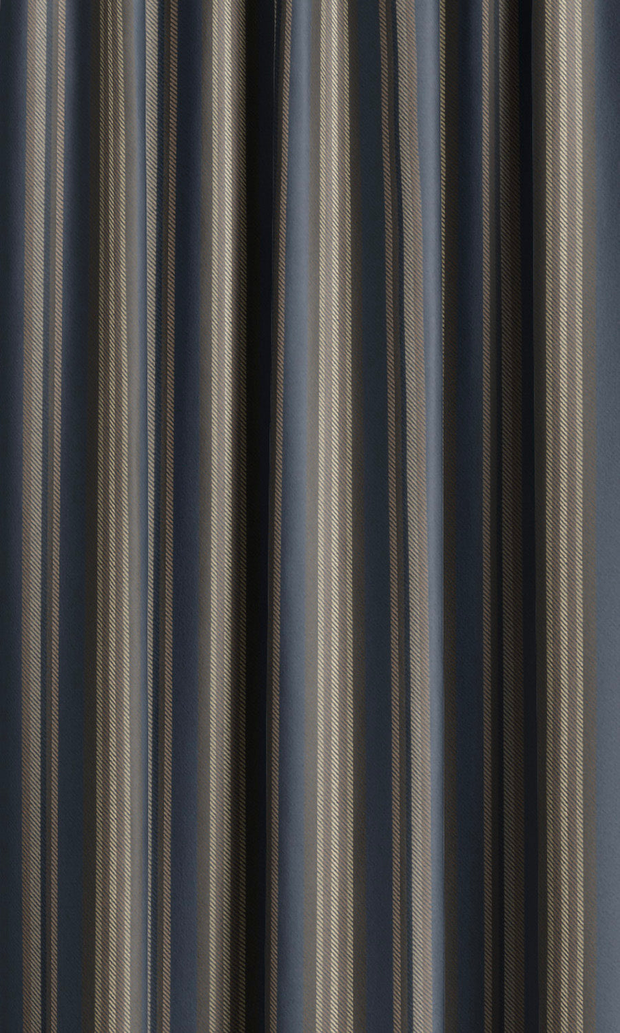 Striped Velvet Roman Shades (Midnight Blue/ Cinnamon Brown/ Beige) Extra Long Short Wide