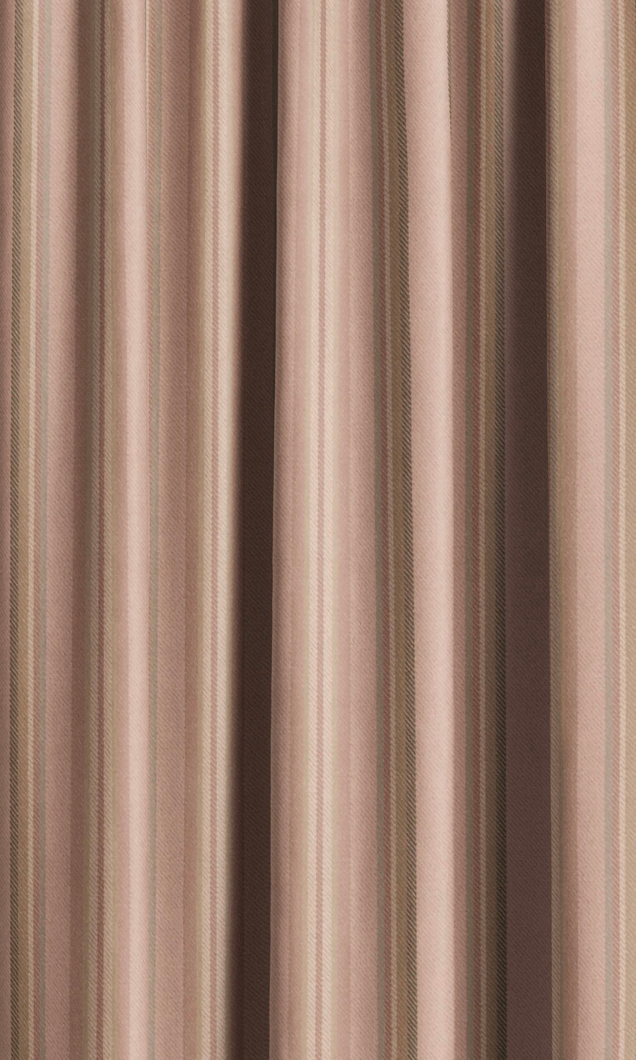 Striped Velvet Curtain Panels (Pastel Pink/ Olive Brown/ Rouge) Extra Long Short Wide