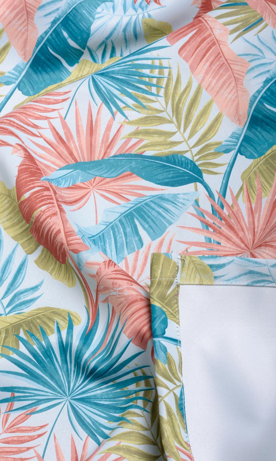 Botanical Floral Any Size Style Curtains (Red/ Blue/ Green)