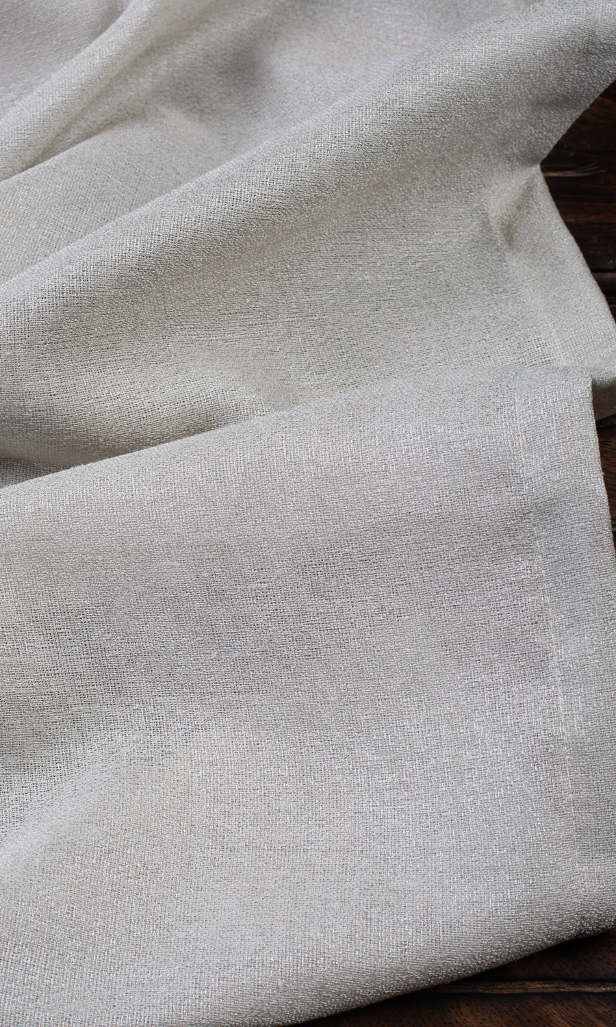 Plain Semi-Sheer Any Size Style Curtains (Silver Gray)