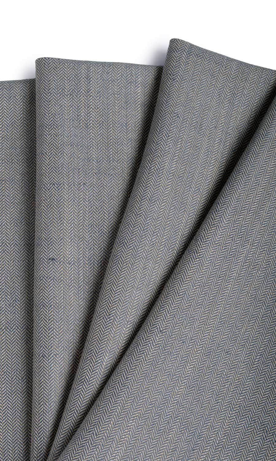 Herringbone Window Curtains for Living, Bedroom, Kitchen, Bathroom (Navy Blue/ Brown/ Grey)
