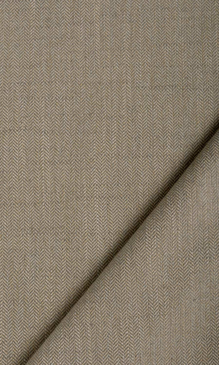 Herringbone Textured Pinch Pleat, Rod Pocket, Eyelet Curtains (Mocha Brown)