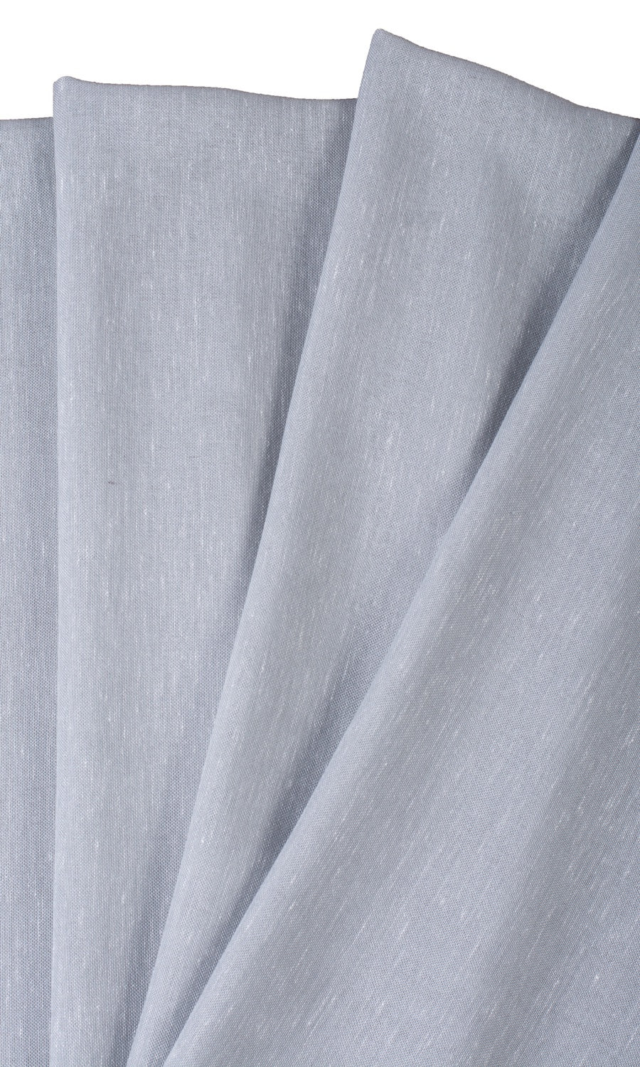 Plain Sheer Drapery (Gray) Extra Long Short Wide